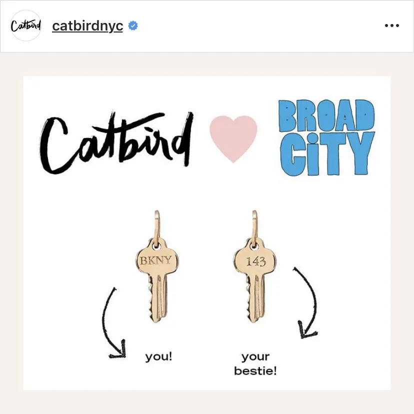 Catbird NYC x Broad City | Influencer Marketing